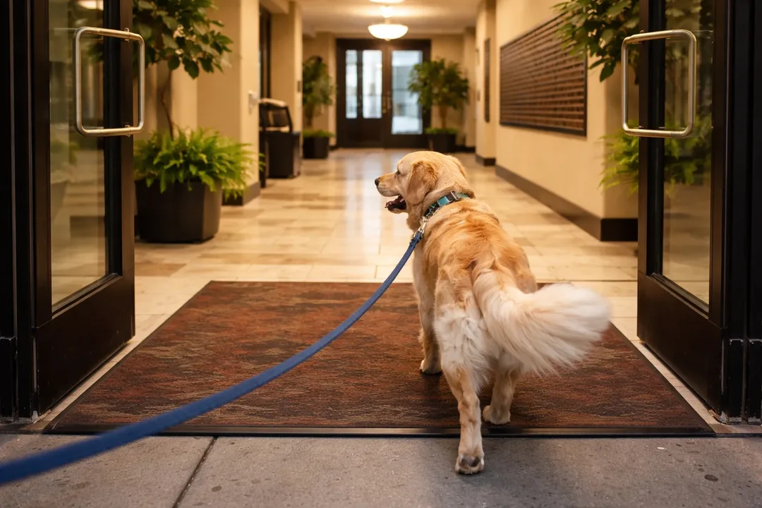 Cosmopolitan Condos opposition to the "No dogs in the lobby" rule
