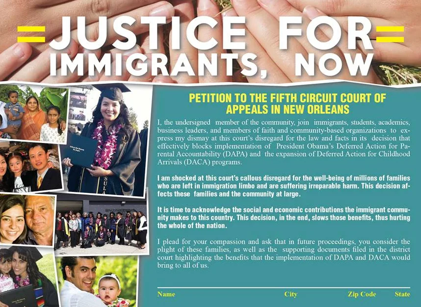 JUSTICE FOR IMMIGRANTS NOW