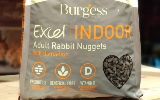 For bigger bags of Burgess excel indoor rabbit