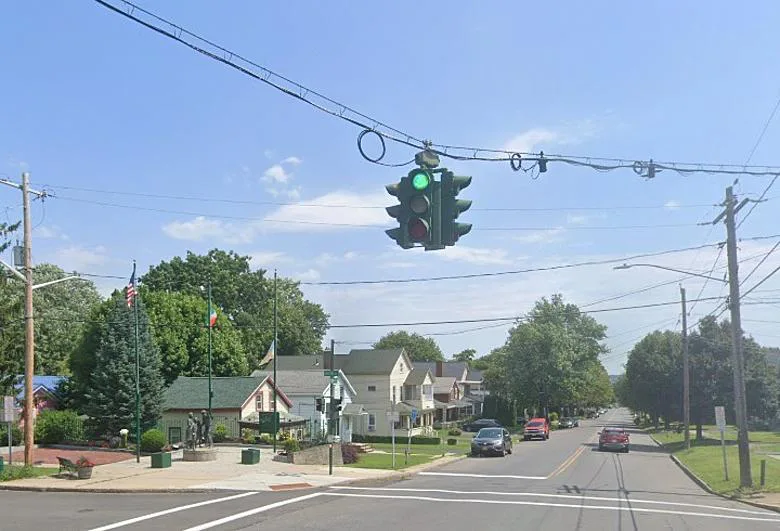 Firehouse Lane/Amherst Road & Route 9 Traffic Light