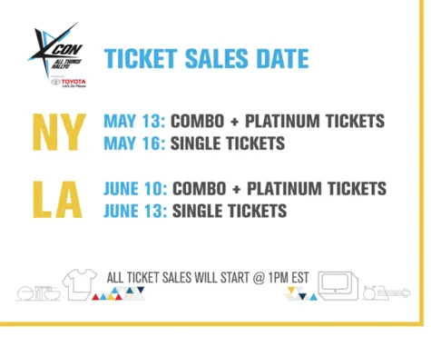 Please Stagger Kcon LA Single Ticket Times