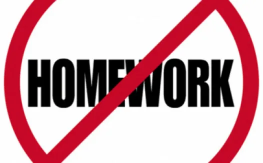 Ban Homework from Evergreen