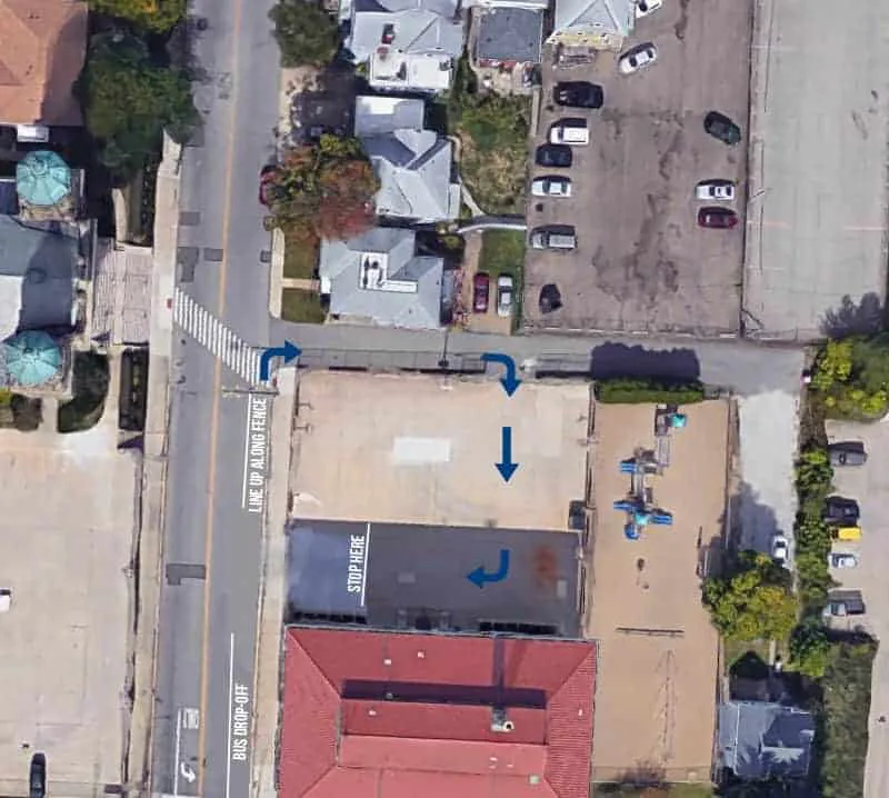 Marblehead Elementary Parking on Vista Hermosa