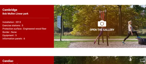 Outdoor Fitness Park in Pickering