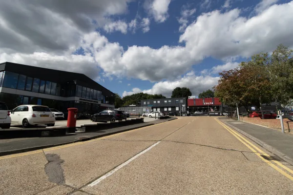 Business Permits & Parking Restrictions on Oakwood Hill Industrial Estate