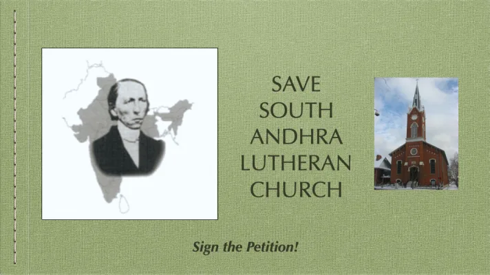 SAVE THE PROPERTIES OF SOUTH ANDHRA LUTHERAN CHURCH