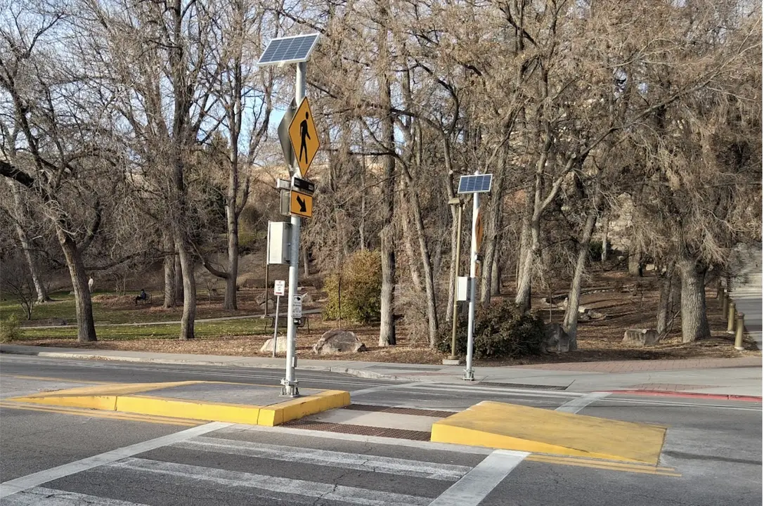 To have safer crosswalks