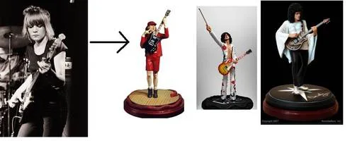 We would love to have a KnuckleBonz® figure of Tina Weymouth