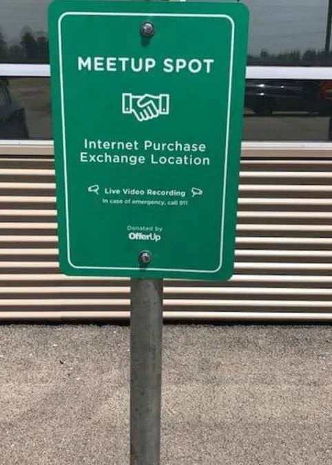 Protect internet buyers and sellers with designated safe parking areas in all local police stations