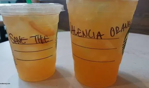 Bring Back Valencia Orange