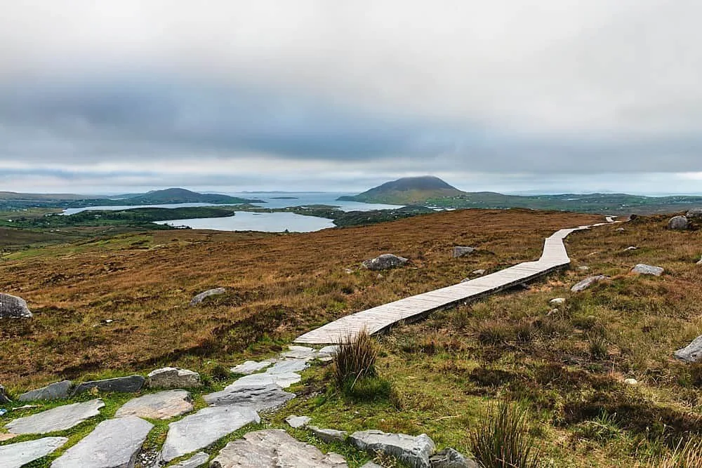 Connemara against wind farms