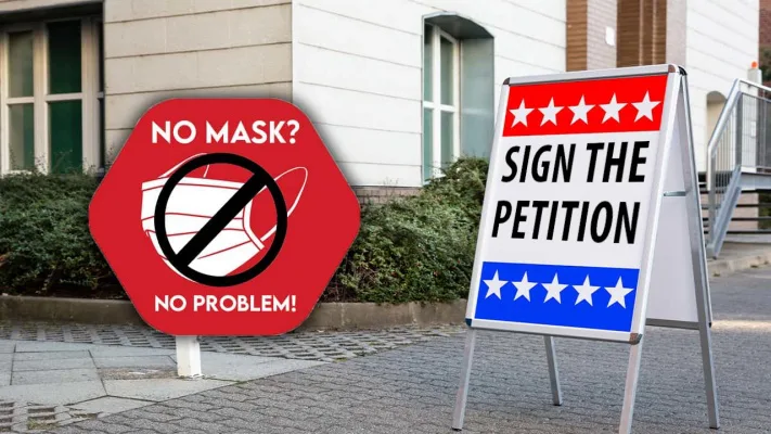 Demand Gov. Little prohibit ALL mask mandates and social distancing requirements in Idaho!