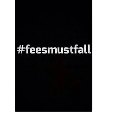 Matriculants support the #FeesMustFall campaign