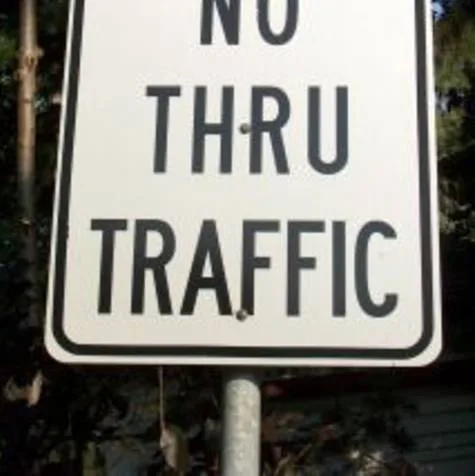 Hardwood Hills - No Cut Thru Traffic