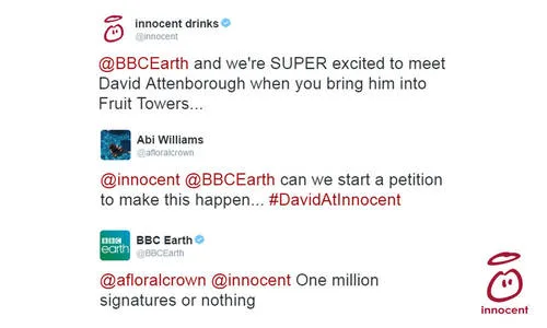 Bring Sir David Attenborough to innocent Fruit Towers