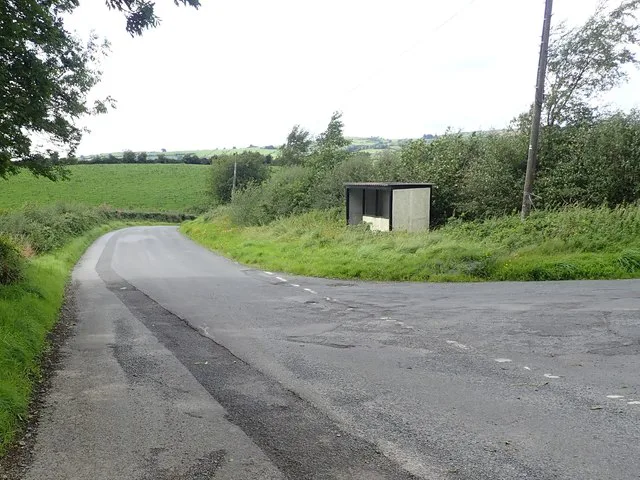 #larchfield gardens #kilrea school bus shelter