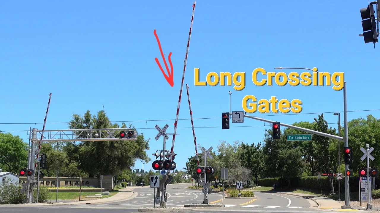 Get arm bars put down on ALL train track intersections/roads