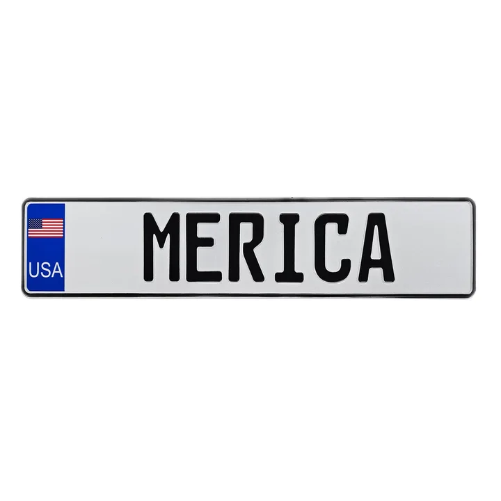 Euro style number plates for Canberra