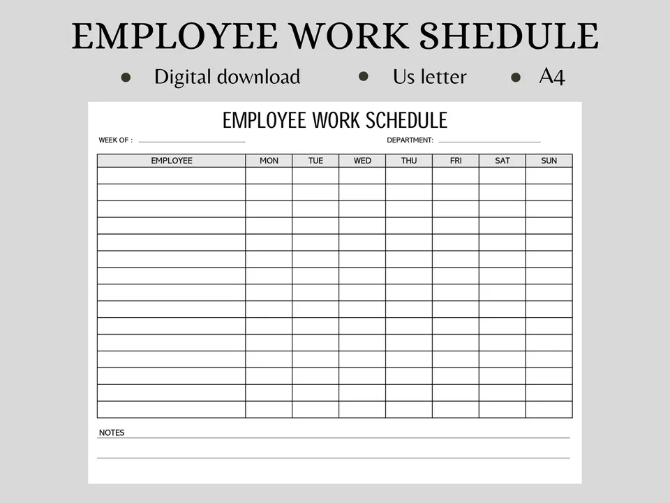 Scheduling process for casuals, part-time, and full time using text magic