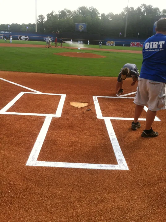 Fix the dangerous batters boxes at Mercer County Park.
