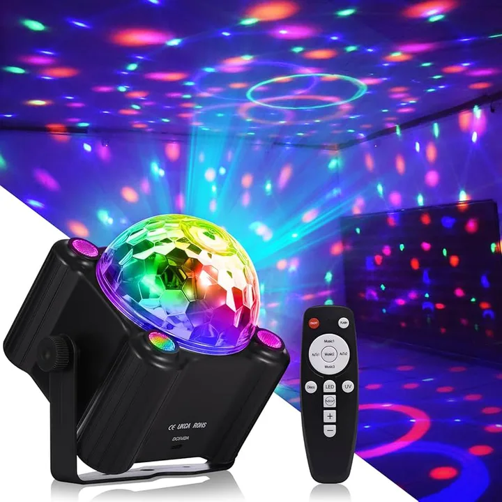 Get mother to get a disco light for our living room