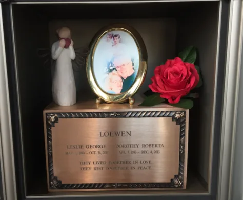 Dorothy and Leslie Loewen's Ashes