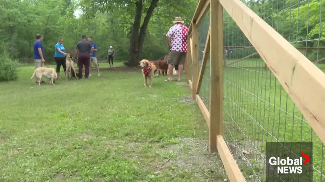 Fenced Leash Free Dog Park in Guelph