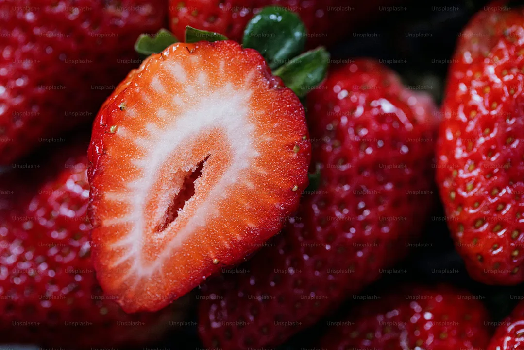 Kick lily from strawber.