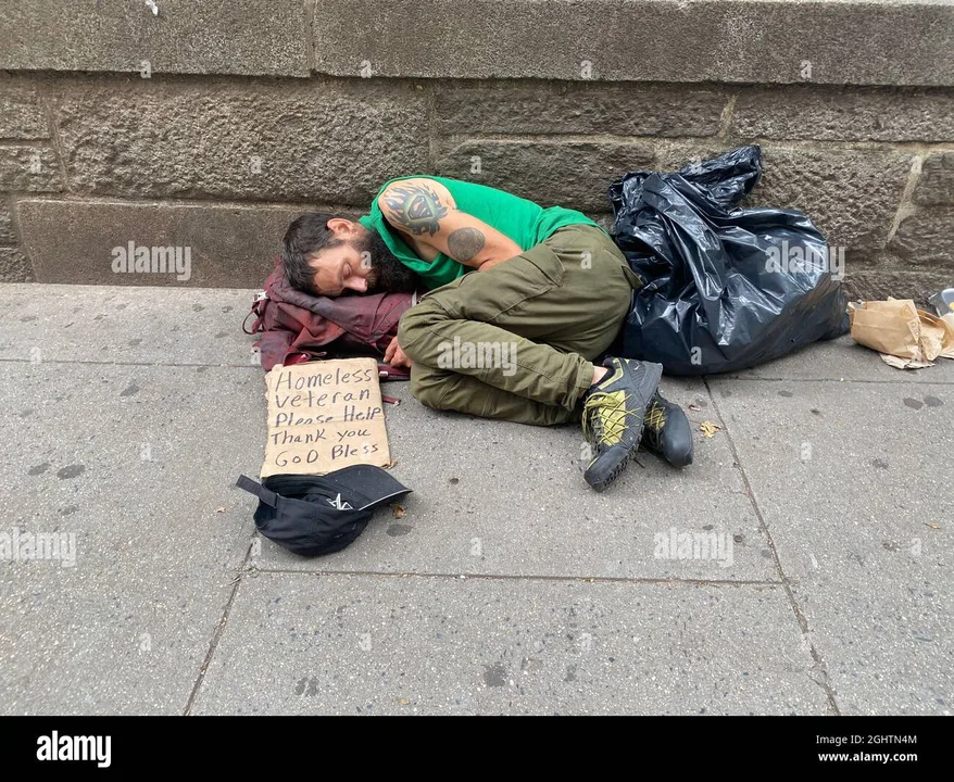 Homeless Vets NOT parades