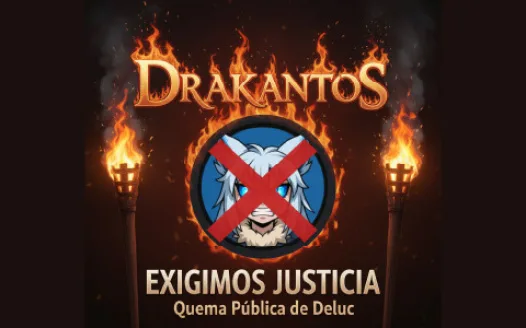 Firma para la Quema Pública de "Deluc" ante el silencio y las mentiras de Drakantos
