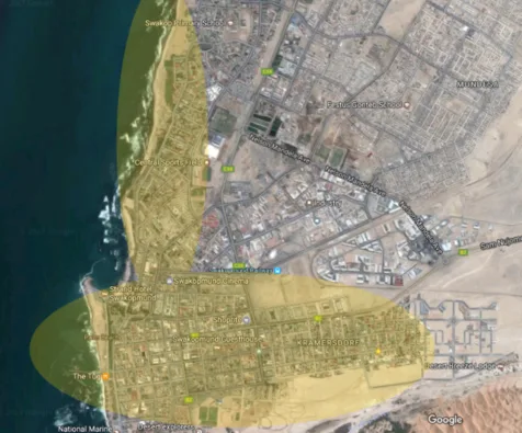 Tarred Roads or Interlocked Roads in Kramersdorf, CBD and Strand