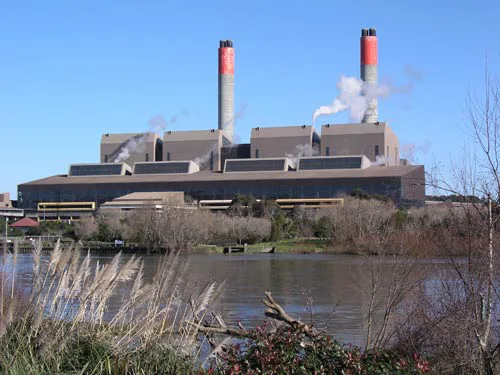 SHUT DOWN HUNTLEY POWER PLANT.