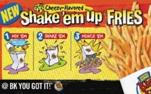 Bring Back BK's Shake 'em Up Fries