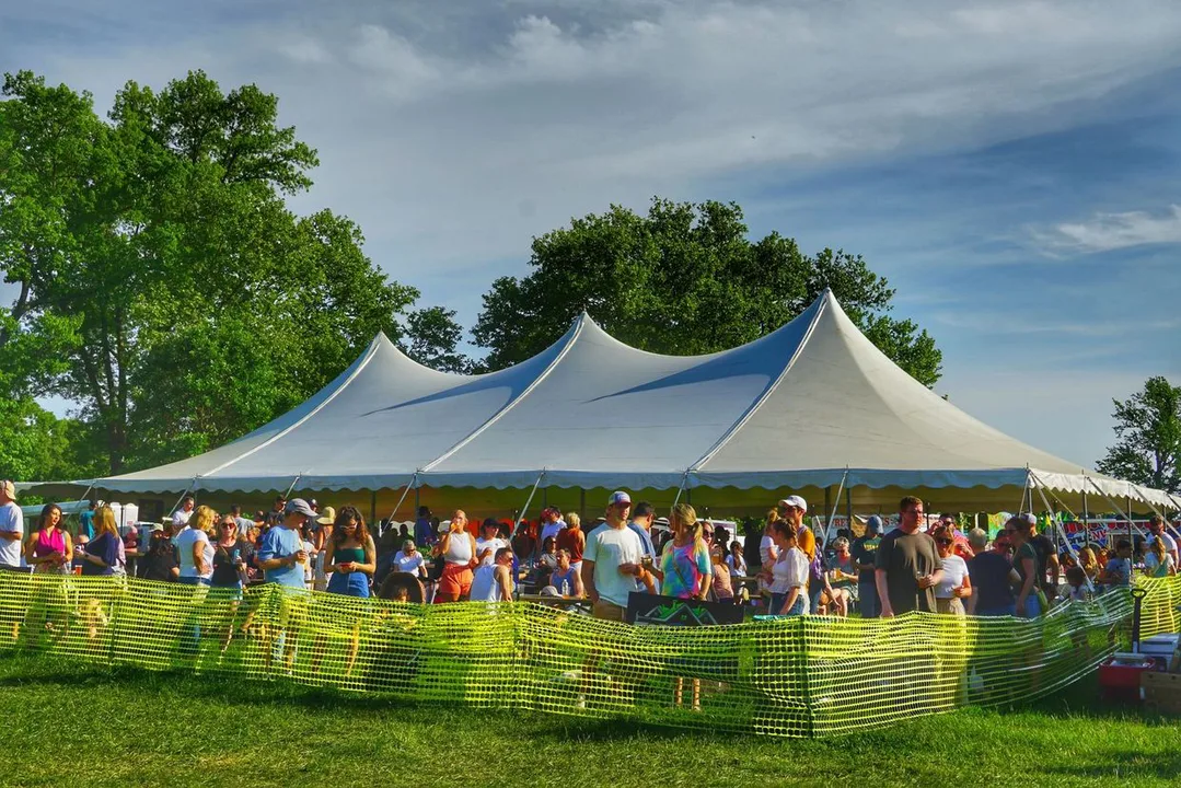 The tent in the bottle neck park should be left with Bushy's