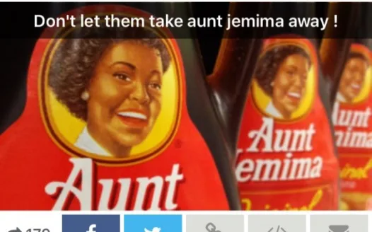 Keep aunt jemima