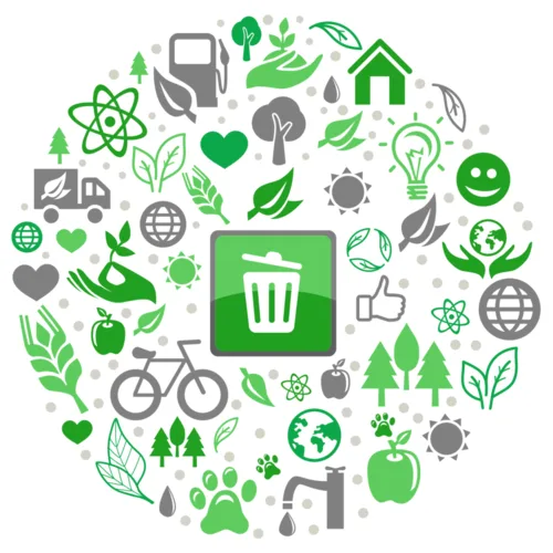 Recycling Receptacle for Elevate