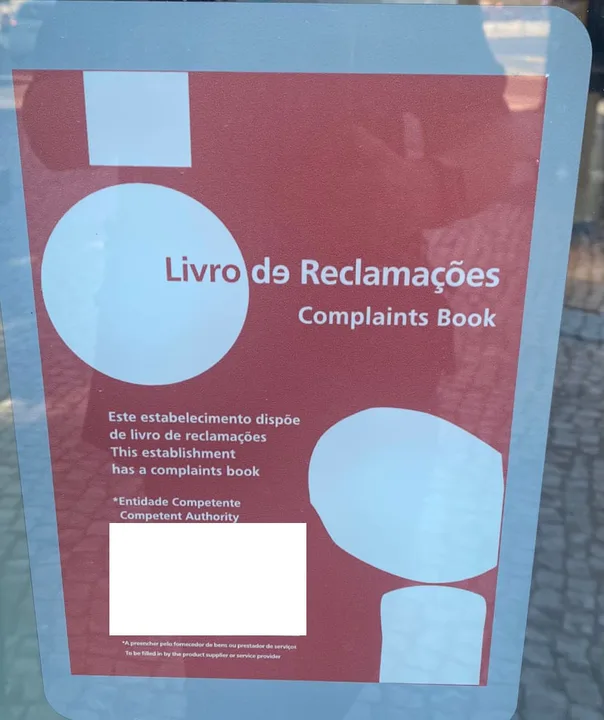Pela proteção de quem utililiza o livro de reclamações