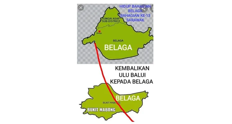 KEMBALIKAN ULU BALUI KE DAERAH BELAGA & ISTIHAR BELAGA BAHAGIAN KE-13 SARAWAK