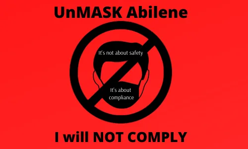 Urging Taylor County Sheriff Bishop to Opt Out of Mask Mandate