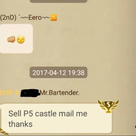 Stop Clash of KIngs prestige 6
