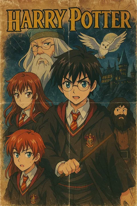 create a Harry potter anime!