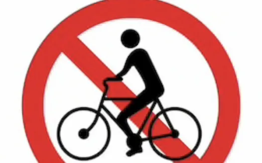 #Banthebikers