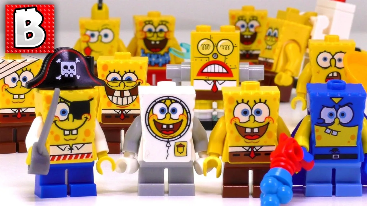 Make a Lego Spongebob Squarepants video game
