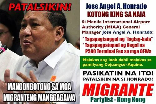 Petition to Oust Manila International Airport Authority Chief  Jose Angel Honrado