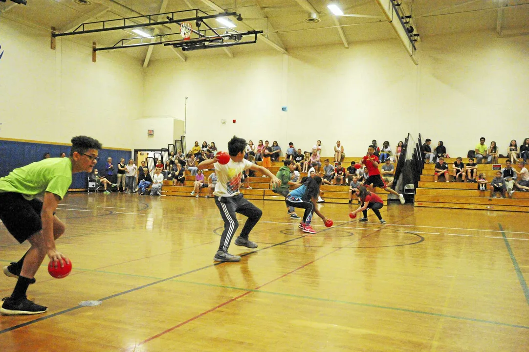 Getting back dodgeball on Fridays.