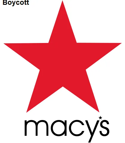 Boycott Macy's for Dumping Trump