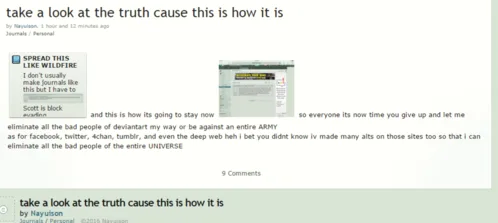 I.P Ban Scott Rosenfeld off of DeviantArt