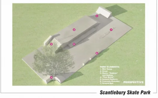 Construction of a Skatepark/Performance Space in Scantlebury Park