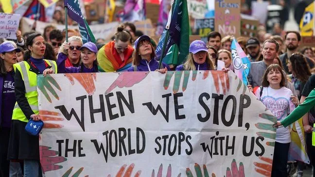 Protest Against Regressive Statements On Women