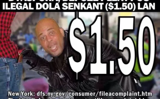 Kote $1.50 yo kolekte sou transfè dyaspora ki voye kòb ale Ayiti yo?